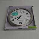 La Crosse Technology Wall Clock, Metal, 16-inch Dia. (WT-3161WH)