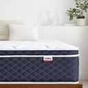 KELTFOS Twin XL Mattress 12 Inch, Hybrid Memory Foam Mattress in a Box, Medium Firm Feel with Motion Isolating, CertiPUR-US Certified Foam, 100-Night Trial, Personalized Support & Pressure Relief