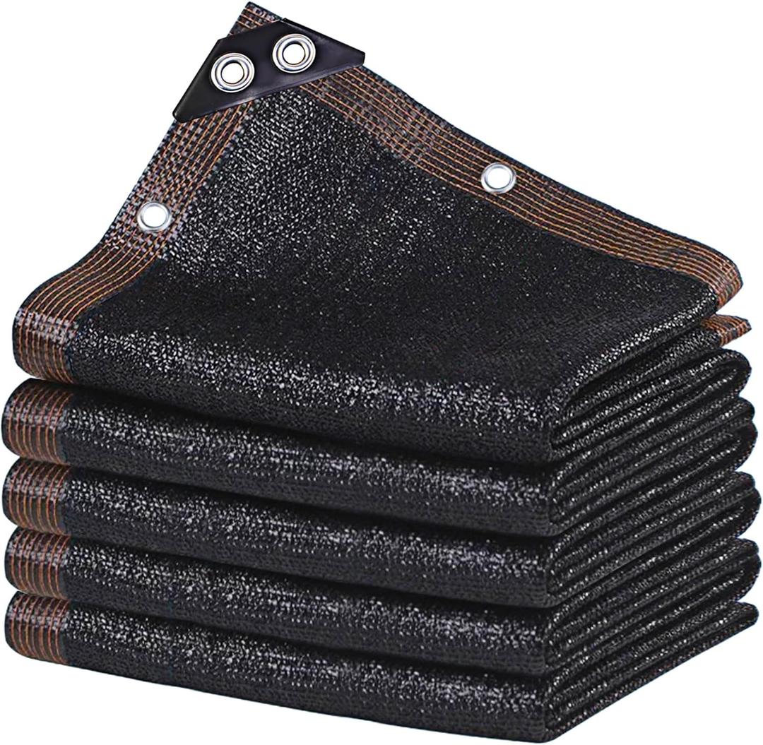 winemana Black Shade Cloth 30x30 FT 90% Sun Shade Mesh Tarp for Greenhouse, Garden, Patio, Dog Kennel, Chicken Coop, and Outdoor Protection, Plants Cover Shade Netting with 2 Reinforced Grommets winemana Black Shade Cloth 30x30 FT 90% Sun Shade Mesh Tarp for Greenhouse, Garden, Patio, Dog Kennel, Chicken Coop, and Outdoor Protection, Plants Cover Shade Netting with 2 Reinforced Grommets