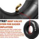 AR-PRO (2-Pack) 15x6.00-6" Inner Tubes with TR87 Bent Valve Stem Replacement Heavy-Duty Tire Tubes for Lawn Mowers, Tractors, Wheelbarrows, Go-Karts, ATVs, Garden Utility Equipment