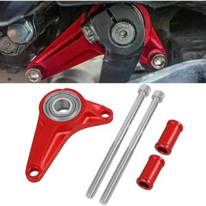 KKZOL Motorcycle Shift Lever Shifter Stabilizer Replacement for Honda Grom MSX125 Grom125 2018 2019 2020 2021 Motorcycle Shifter Shifting Gear Lever(Red)
