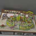 Dinosaur Toys for Kids, 215PCS Dinosaur Park Playset with 18 Dinosaurs & Openable Cages, Fun DIY Building Set for Kids