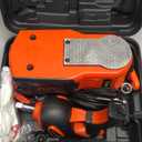 Electric Car Jack Kit 5 Ton 12V Floor Jack with Impact Wrench and Tire Inflator Pump Portable Hydraulic Car Jack for SUV Sedans Tire Change with LED Light, Lifting Height 6 to 17.7 Inch