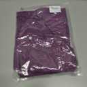 T&Twenties Womens Summer Tops Ruffle Short Sleeve Tunic Tops V Neck Loose Fit Flowy T-Shirts (Purple, L)