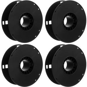 iplusmile 3Pcs Cord Storage Reel - 8 Inch Reusable Spool for Refill 1KG 3D Printers Filament, Empty Wire Winder for Extension Cords, Ropes, Hoses, Cable Organizer for Workshop & Garage, Black