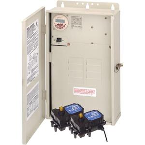 Intermatic RC2163BFE Pool/Spa Remotely Operated Combination Control System - includes Actuators for Pool and Spa Modes, Digital Override Timer - 3R Metal Load Center with Eight Breaker Spaces
