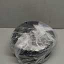 AR-PRO (2-Pack) 10-Inch Solid Tires Wheels, 4.10/3.50-4 Flat-Free Tire Replacement with 5/8" Bearings & 2.2" Offset Hub, Fits Hand Trucks, Wheelbarrows, Garden & Utility Carts (Black)