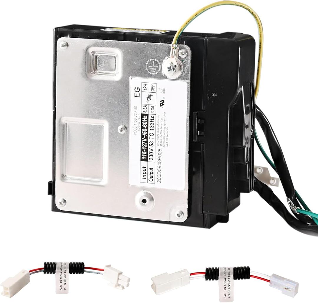 WR49X10283 Inverter Control Board, Compatible with GE Refrigerator, VCC3 1156 K8 F 90, Replace WR55X10490 WR55X10685 WR55X10979 WR55X11029 AP5669522 PS6883663 2677747 Inverter Board