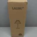 Touch Bedside Table Lamp  Modern Small Lamp for Bedroom Living Room Nightstand, Desk lamp with Fabric Lamp Shade, Warm LED Bulb, 3 Way Dimmable, Simple Design Mother's Day Gifts (Gold)