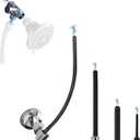 Shower Enema System with 79 Inch Hose, 3-Way Diverter, Shower Douche for Men and Women Portable Cleaner, Enema Nozzle Kit Cleaner Attachment