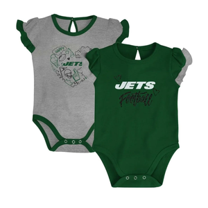 Outerstuff NFL Newborn Infants Too Much Love 2 Piece Creeper Bodysuit Romper Set, Size 24 M Outerstuff NFL Newborn Infants Too Much Love 2 Piece Creeper Bodysuit Romper Set, Size 24 M