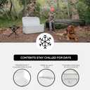 Igloo Hard Cooler | Polar & Party Bar Series | Insulated Ice Chests, Polar White 120 Qt