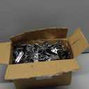 100 Pack Boot Hanger Clips Hooks, Heavy Duty Laundry Hooks with Clip, Portable Stainless Steel Clothes Pins Boot Clips for Hanging, Socks Towels Hats Pants Holder for Travel, Closet