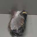 Fleece Lined Tights Sheer Women - Fake Translucent Warm Pantyhose Leggings Sheer Thick Tights for Winter (Large, Black+brown Stripe)