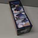 Electric Heated Foot Warmers for Men and Women Foot Heating Pad Electric with Fast Heating Technology Heating Pad Feet Warmer with 3 Temperature Setting (Navy Blue)