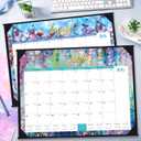 2026-2027 Desk Calendar - Large Desk Calendar 2026-2027, Jul 2026 - Dec 2027, 22" x 17", 26-27 Calendar Large 18 Months with Corner Protectors + Large Ruled Blocks, Desk Pad, To-Do List & Notes