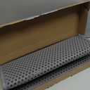 Pieviev Cat Litter Mat Double Layer Waterproof Urine Proof Trapping Mat 1 Pack (Gray, 24x15 Inch (Pack of 1))