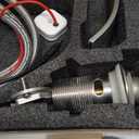 Herogo Touchless Bathroom Sink Faucet, Automatic Sensor Brushed Nickel Waterfall Stainless Steel Bathroom Faucet with Brass Pop Up Drain for Vanity RV Lavatory Farmhouse