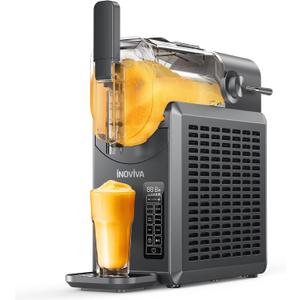 INOVIVA 88oz Slushie Machine, No Ice Needed, Countertop Frozen Drink Maker for Margaritas, Smoothies, Frappes, Milkshakes & Frozen Beverages