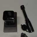 Heavy American Flag Metal Trailer Hitch Cover for 2 inch Receivers, Tow Hitch Covers 2 Inch for Truck Accessories with 5/8-Inch Pin Diameter Trailer Hitch Lock (Black)