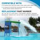 DEX2421JKIT Tension Control Clamp,Cartridge Filter Clamp with Tank Seal Compatible with Hayward Swim-Clear and Hayward Pro-Grid Filters