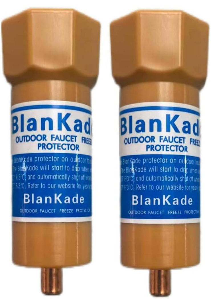 Outdoor Faucet Freeze Protector for Outdoor Faucets That are Exposed to Freezing Temperatures,Outdoor Faucet Freeze Protector| Durable Replacement for Faucet Covers for Winter ((2 Pack))