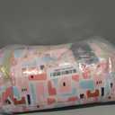 Pink Small Diaper Bag Backpack Diaper Tote Bag Printed, Waterproof Multi-Function Mini Tote Maternity Bags Travel Backpacks with Insulated Pockets, Pink