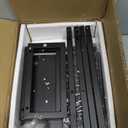 Dual Monitor Stand Riser, 41.5'' Extra Long Wood Monitor Stand Desktop Organizer with Side Pocket, Ergonomic Monitor Riser Supports 2 Monitors, TV, Laptop, Printer for Home Office, Rustic Brown