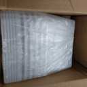 Clear Storage Latch Box 12 Quart, Plastic Organizing Box/Bin with Lid and Black Handles, 6-Pack