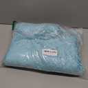 ILANGO Teal Toilet Rugs U Shaped 22" 24" Non Slip & Super Absorbent Extra Thick Soft, Washable Bath Mats for Bathroom Floor, Microfiber Plush Shaggy Contour Bath Rugs for Toilet, Dry Quick