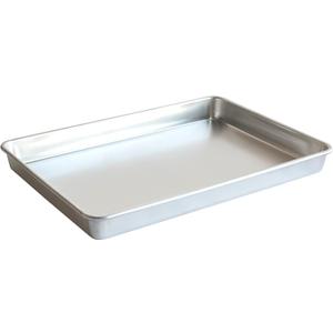 Nordic Ware Extra Large High-Sided Baking Pan, 21.1 x 15 x 2 inches, XL Big baking pan Natural Uncoated Aluminum, Reinforced Steel Rim Prevents Warping, Big Batch