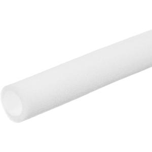 PATIKIL Pipe Insulation Foam Tube, Heat Preservation Foam Pipe Outdoor Wrap Pipe Covers 3/4" (20mm) ID x 1-1/5" (30mm) OD x 6.6 ft for Handle Grip HVAC Units, White