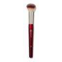 BK BEAUTY 116 SMALL ROUND COMPLEXION BRUSH Compact Round Makeup Brush for Precise Blending of Cream Blush, Contour, Bronzer & Foundation, Vegan Bristles