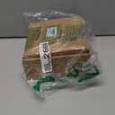 Janinka 12pcs Coquette for Girls Pink Bow Hair Clips 3.35 Inch Square Preppy Bow Heart Rectangular Hair Claw Clips Pink Bachelorette Party Accessories