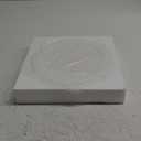 12 Inch Large Ceramic Saucer - Ceramic Drainage Tray for Plant Pot (Matte White)