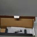 EaseLife 12" Sliding Barn Door Handles and Pulls, Double Sided Hardware Set, Heavy Duty, Square, Rustic, Matte Black Powder Coated Finish, Easy Install