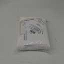 WARMDERN White Boho Duvet Cover Set King Size, Striped Textured Duvet Cover Tufted Bedding Set, 3 Pcs Ultra Soft Washed Microfiber Duvet Cover with Zipper Closure (King, White)