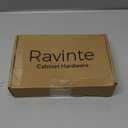 Ravinte 12 Pack 3" Drawer Pulls Brushed Nickel Cabinet Cup Pulls Kitchen Hardware Cabinet Handles Drawer Handles Knobs 3 inch Hole Center