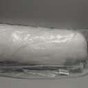 1 MIDDLE ONE Body Pillow for Adults, Bolster Pillow with Removable Velvet Cover, Long Round Pillow for Bed, 24 x 7.87 Inches, Grey