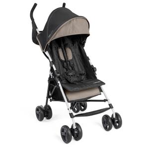 Ingenuity 3D Mini Convenience Stroller  Lightweight Stroller with Compact Fold, Multi-Position Recline, Canopy with Pop Out Sun Visor  Umbrella Stroller for Travel and More, Cashew Tan