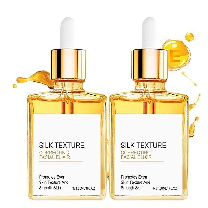 Gouda Silk Body Oil 2-Pack Set - Hydrating & Nourishing Dry Skin Treatment with Argan & Jojoba Oil, Non-Greasy Fast Absorbing, 2 Bottles Complete Course for Best Value