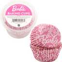 Barbie Baking Cups By DecoPac | Pink | 1.8" Cupcake Liners, Greaseproof Paper Cases for Muffins and Cupcakes, Pack of 48