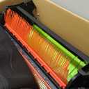 Pickup Pro 2 Leaf & Lawn Sweeper  Push Powered Garden Sweeper for Grass Clippings, Leaves & Debris  Manual Push Yard Sweeper with Height Adjustment & Large Collection Hopper