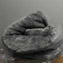 Heated Electric Blanket - Soft Flannel Electric Throw Heating Blanket with 6 Heat Settings Full Size 77"  84" Gray - Velvet & Sherpa