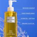 DHC Deep Cleansing Oil, Facial Cleansing Oil, Makeup Remover, Cleanses without Clogging Pores, Residue-Free, Fragrance and Colorant Free, All Skin Types, 6.7 fl. oz.