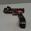 Gel Ball Blaster with Drum, Manual & Automatic Dual Mode, Linked Shooting Effect, Ages 14+, RedWave