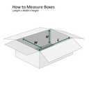 BOXES FAST 14 x 8 x 4 Corrugated Cardboard Boxes, Flat 14"L x 8"W x 4"H, Pack of 25 | Shipping, Packaging, Moving, Storage Box for Home or Business, Strong Wholesale Bulk Boxes