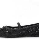 Kenneth Cole Womens Myra Mesh (9, Black Floral Mesh)