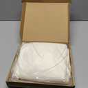 Wokceer Wedding Arch Backdrop Cover 7.2FT, 6FT Spandex Fitted Ivory Arch Covers 2 Set Round Top Chiara Arches Backdrop Cover for Birthday Party Ceremony Banquet Decoration