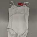Capezio girls Team Basic Camisole With Adjustable Straps athletic leotards, White, 8 10 US